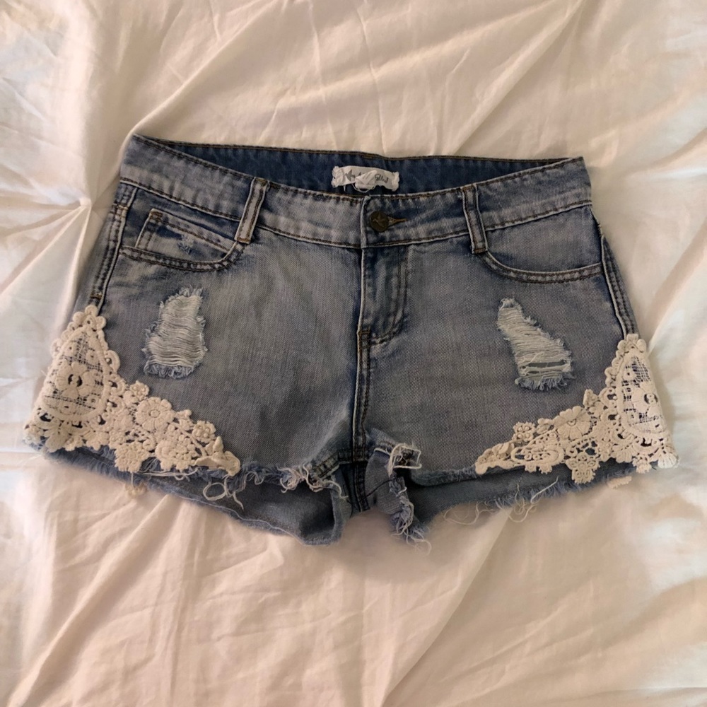 Altar’d State Jean Shorts